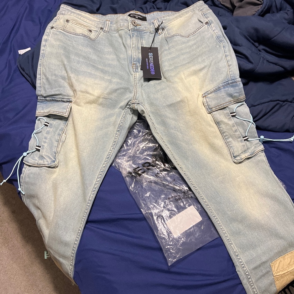 “CYBERCLOUD” Cargo Jeans